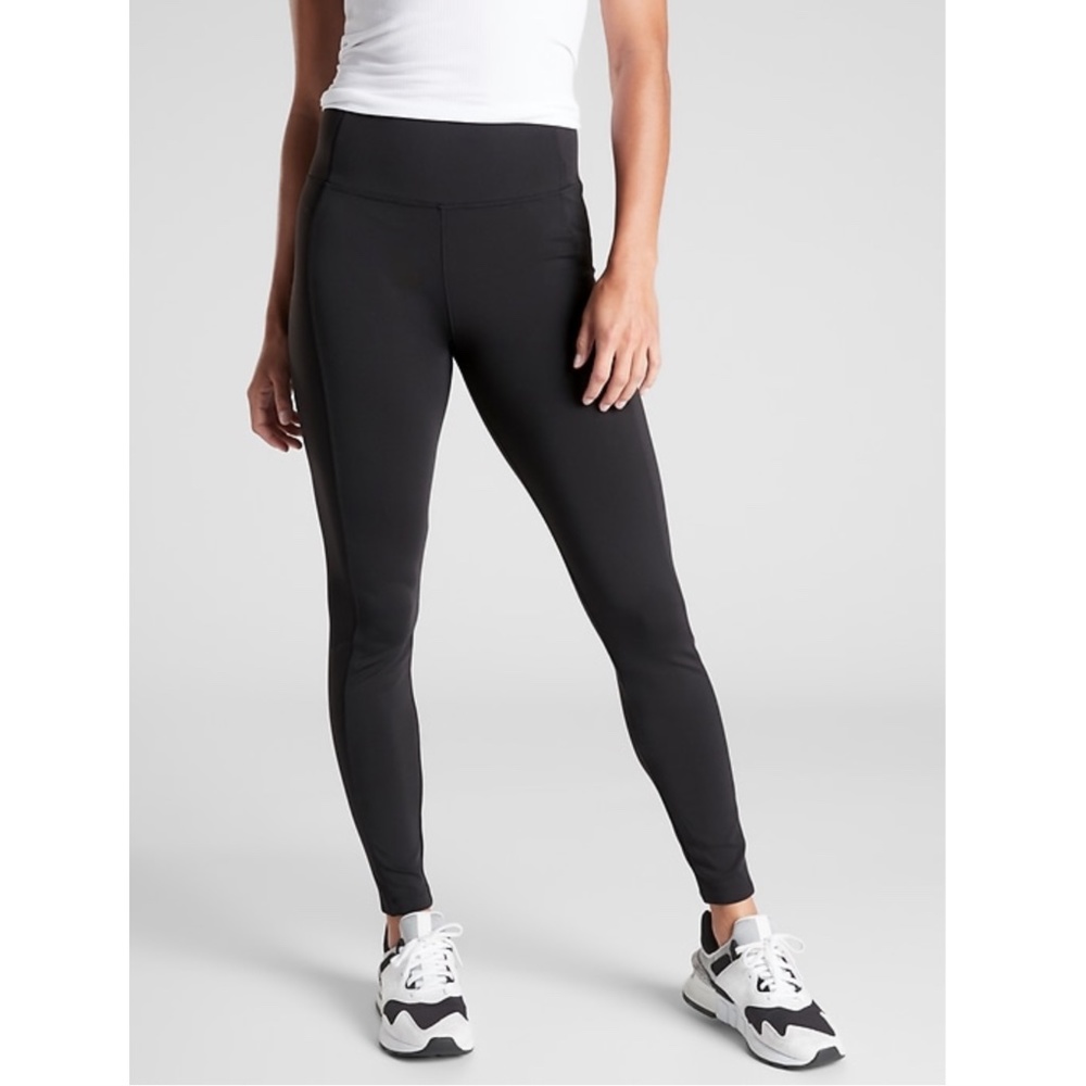 Athleta Delancey Street Tight Solid Black